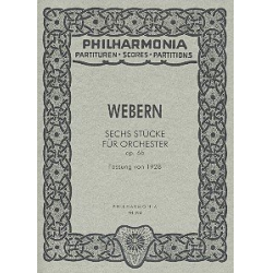 6 Stücke op.6b in der -Anton von Webern
