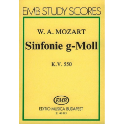 Sinfonie g-Moll Nr.40 KV550 : -Wolfgang Amadeus Mozart