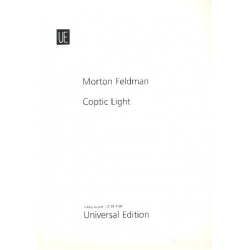 Coptic Light : für großes -Morton Feldman