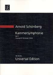 Kammersinfonie E-Dur Nr.1 op.9 : -Arnold Schönberg