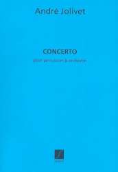 Concerto : pour percussion et orchestre - André Jolivet