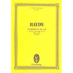 Sinfonie D-Dur Nr.104 Hob.I:104 : -Franz Joseph Haydn