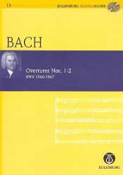 Ouvertüren Nr.1-2 BWV1066-1067 (+CD) : -Johann Sebastian Bach