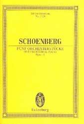 5 Orchesterstücke op.16 in der -Arnold Schönberg