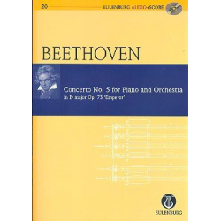 Konzert Es-Dur Nr.5 op.73 (+CD) : -Ludwig van Beethoven