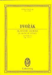 Slawische Tänze op.72,1-4 : für Orchester -Antonin Dvorak