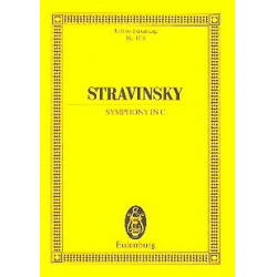 Sinfonie C-Dur : für Orchester -Igor Strawinsky