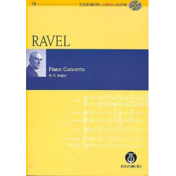 Konzert G-Dur (+CD) : für Klavier und Orchester -Maurice Ravel