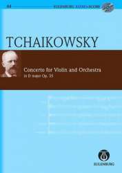 Konzert D-Dur op.35 (+CD) : für Violine -Piotr Ilich Tchaikowsky (Pyotr Peter Ilyich Iljitsch Tschaikovsky)