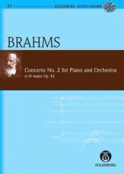 Konzert B-Dur Nr.2 op.83 (+CD) : -Johannes Brahms