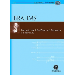 Konzert B-Dur Nr.2 op.83 (+CD) : -Johannes Brahms
