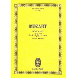 Serenade D-Dur Nr.7 : für -Wolfgang Amadeus Mozart
