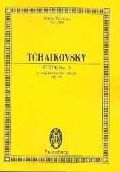 Suite G-Dur Nr.3 op.55 : -Piotr Ilich Tchaikowsky (Pyotr Peter Ilyich Iljitsch Tschaikovsky)