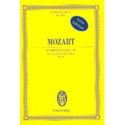 Sinfonie g-Moll Nr.40 KV550 : für Orchester -Wolfgang Amadeus Mozart