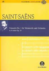 Konzert a-Moll Nr.1 op.33 (+CD) : für -Camille Saint-Saens