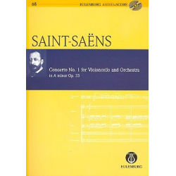 Konzert a-Moll Nr.1 op.33 (+CD) : für -Camille Saint-Saens