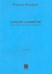 Concerto champetre : pour -Francis Poulenc