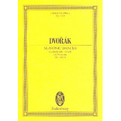 Slawische Tänze op.72,5-8 : -Antonin Dvorak
