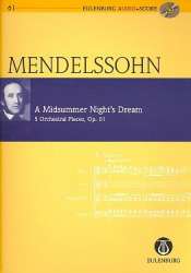 Ein Sommernachtstraum op.61 (+CD) : -Felix Mendelssohn-Bartholdy