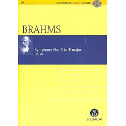 Sinfonie F-Dur Nr.3 op.90 (+CD) : -Johannes Brahms