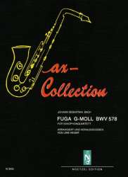 Fuge G-Moll BWV 578 (Saxophon Quartett) -Johann Sebastian Bach / Arr.Uwe Heger