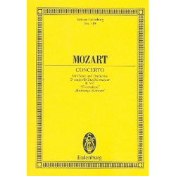 Konzert D-Dur KV537 : -Wolfgang Amadeus Mozart
