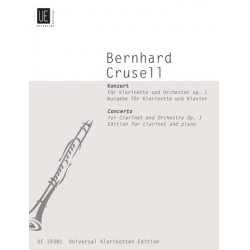 Konzert op. 1 Es-Dur für Klarinette und Klavier -Bernhard Henrik Crusell
