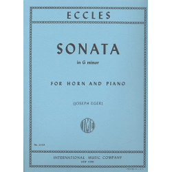 Sonate g-moll - Horn -Henry Eccles