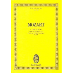 Konzert c-Moll KV491 : für -Wolfgang Amadeus Mozart