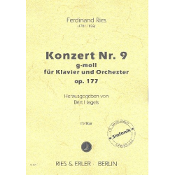 Konzert g-Moll Nr.9 op.177 : für Klavier und -Ferdinand Ries