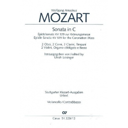 Sonate C-Dur KV329 : -Wolfgang Amadeus Mozart