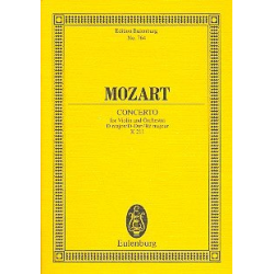 Konzert D-Dur KV211 : für Violine und -Wolfgang Amadeus Mozart