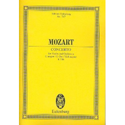 Konzert G-Dur KV216 : -Wolfgang Amadeus Mozart