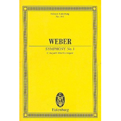 Sinfonie C-Dur Nr.1 : -Carl Maria von Weber