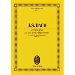 Konzert E-Dur BWV1042 : -Johann Sebastian Bach