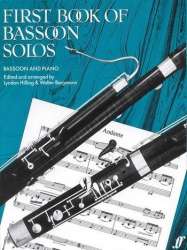 First Book of Bassoon Solos  für Fagott & Klv. -Walter Bergmann