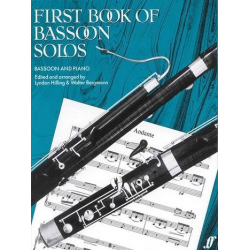 First Book of Bassoon Solos  für Fagott & Klv. -Walter Bergmann
