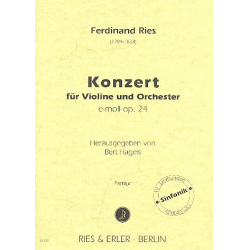 Konzert e-Moll op.24 : für Violine -Ferdinand Ries