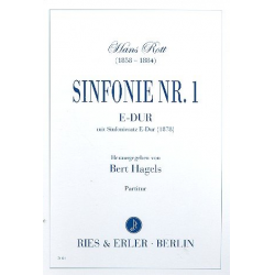 Sinfonie E-Dur Nr.1 für Orchester -Hans Rott