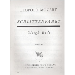 Schlittenfahrt : für Streicher, -Leopold Mozart
