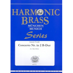 Blechbläserquintett: Concerto Nr. 2 in B-Dur -Antonio Vivaldi / Arr.Hans Zellner