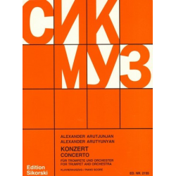 Konzert für Trompete und Orchester  (Trompete und Klavier) -Alexander Arutjunjan