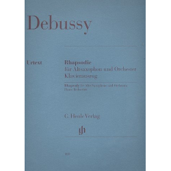 Rhapsodie : für Altsaxophon und Orchester -Claude Achille Debussy