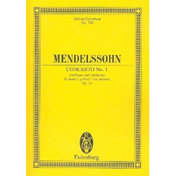 Konzert g-Moll Nr.1 op.25 : -Felix Mendelssohn-Bartholdy