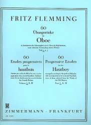 60 Übungsstücke für Oboe Teil 1 -J. Flemming