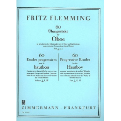 60 Übungsstücke für Oboe Teil 1 -J. Flemming