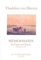 6 Sonaten Bd. 1 -Thaddäus Duernitz / Arr.Hans-Peter Vogel