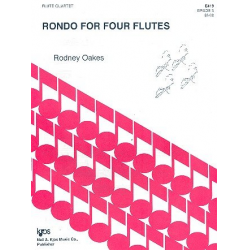 Rondo for Four Flutes -Rodney Oakes