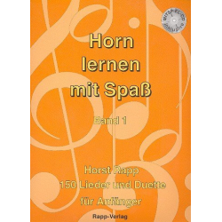 Horn lernen mit Spaß Band 1 -Horst Rapp