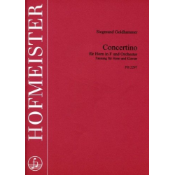 Concertino für Horn und Klavier -Siegmund Goldhammer